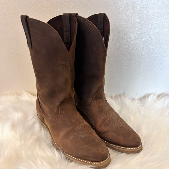 Western Boots Shoes - NEW Women’s Leather Western Cowboy Boots Size 9